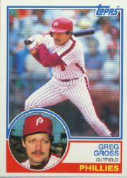 1983 Topps      279     Greg Gross